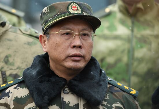 Russia China Drills
