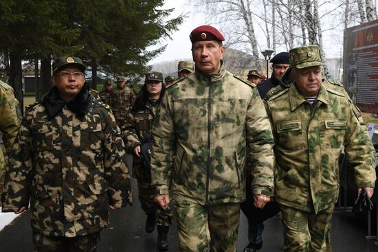 Russia China Drills