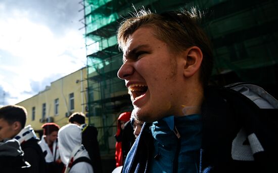 Russia Estonia Protest