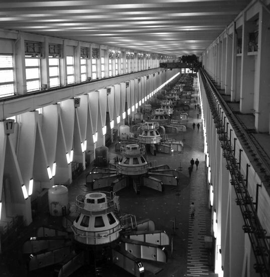 Bratsk hydropower plant