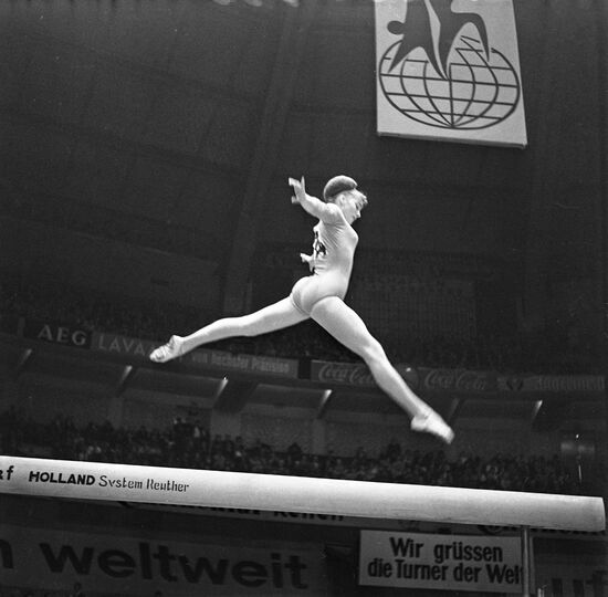 Gymnast Larisa Petrik