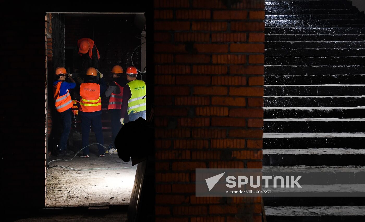 Russia Moscow Underground