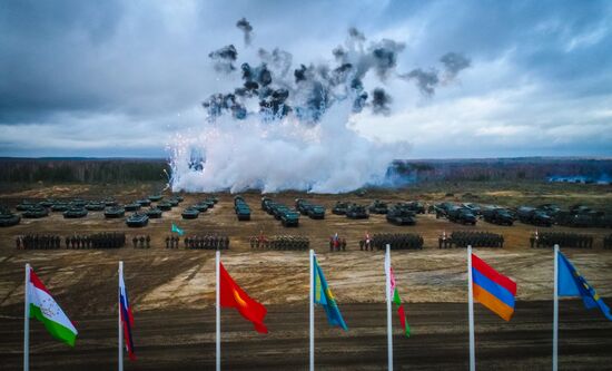 Russia Collective Security Treaty Organization Military Drills