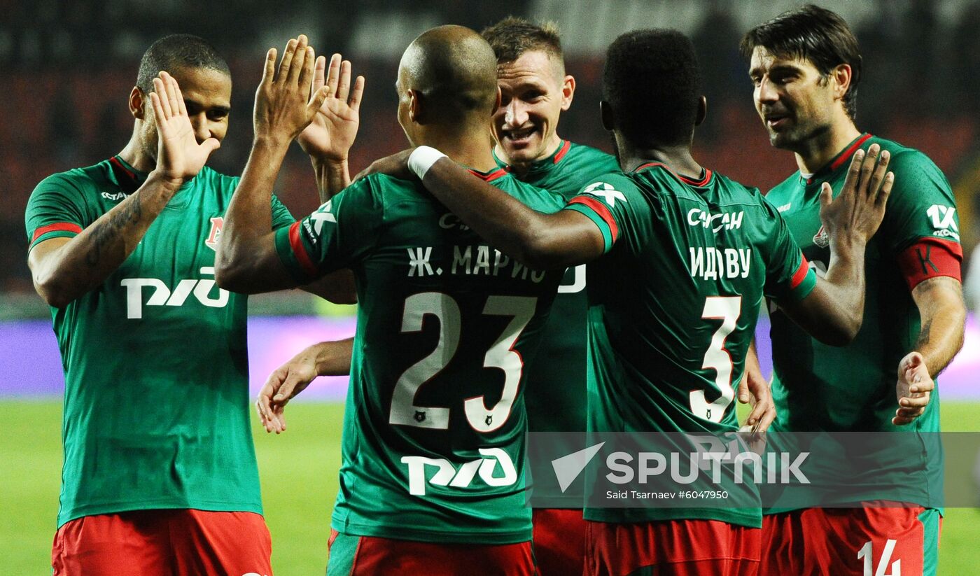 Russia Soccer Premier-League Akhmat - Lokomotiv