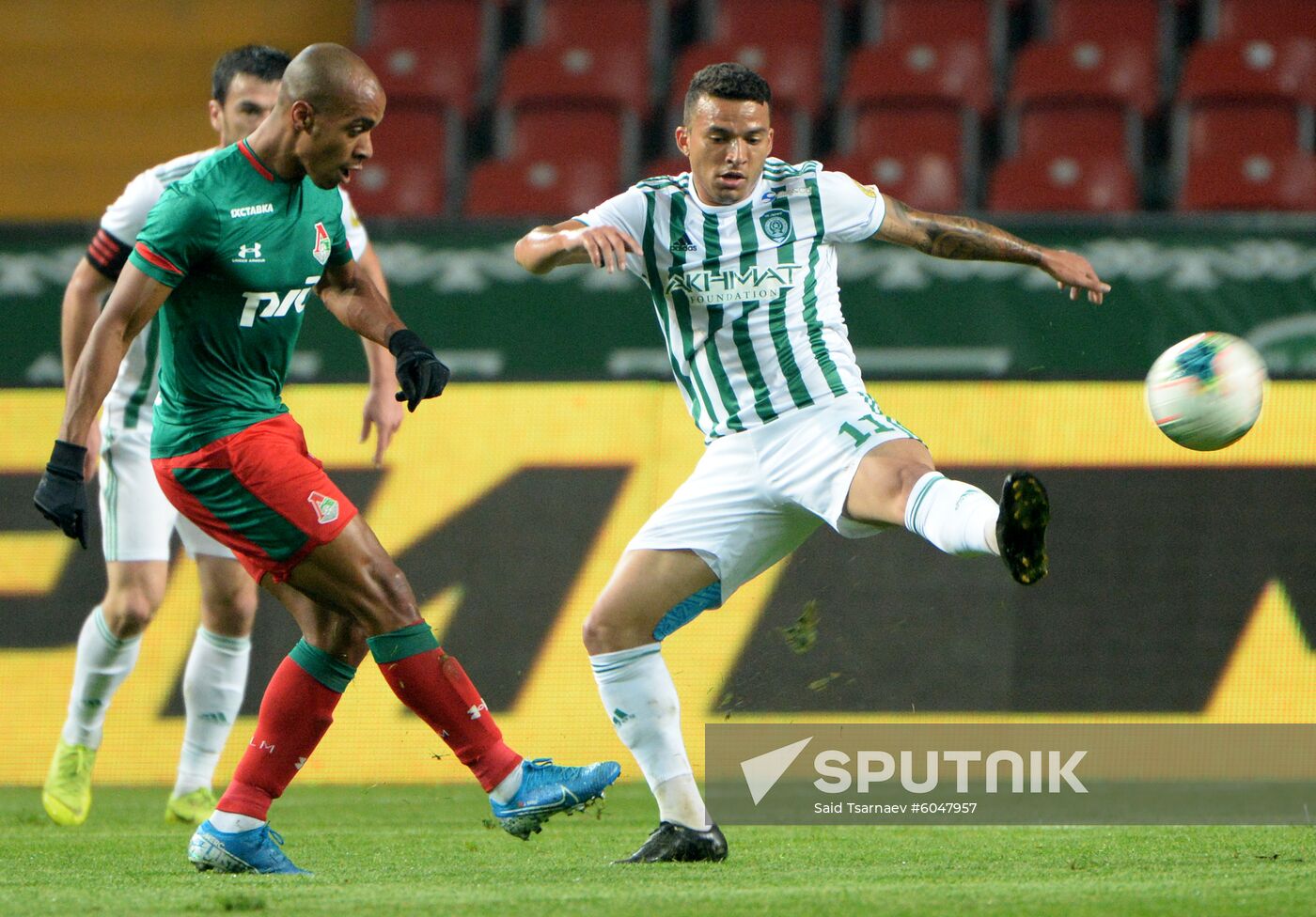 Russia Soccer Premier-League Akhmat - Lokomotiv