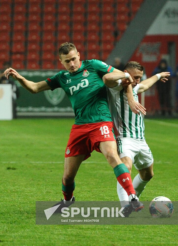 Russia Soccer Premier-League Akhmat - Lokomotiv