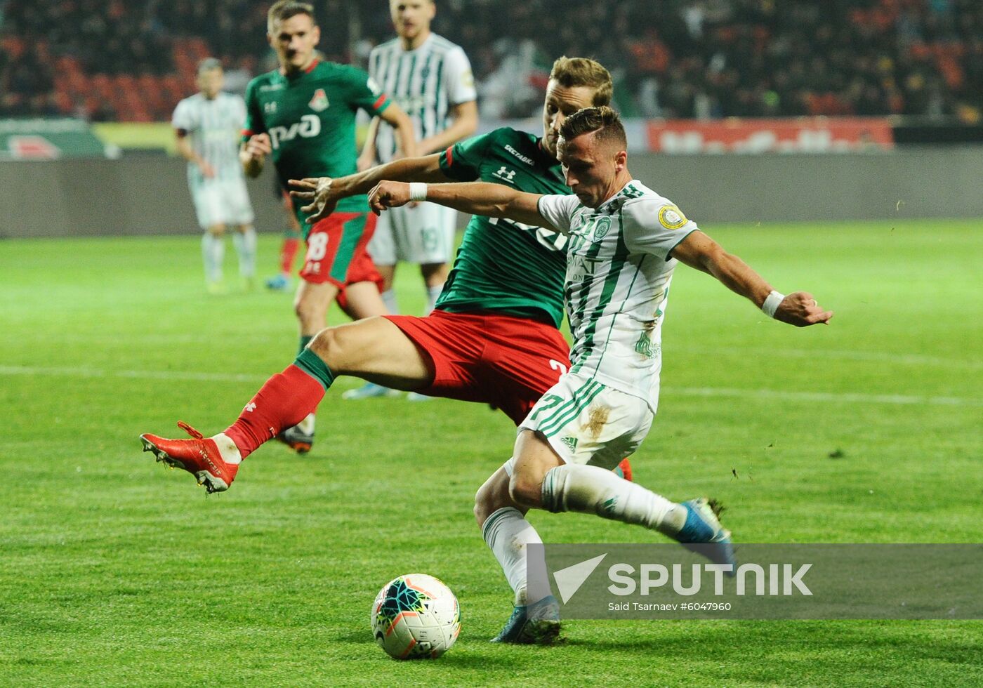 Russia Soccer Premier-League Akhmat - Lokomotiv