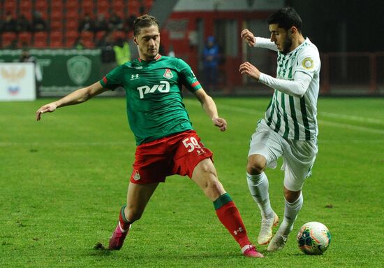 Russia Soccer Premier-League Akhmat - Lokomotiv