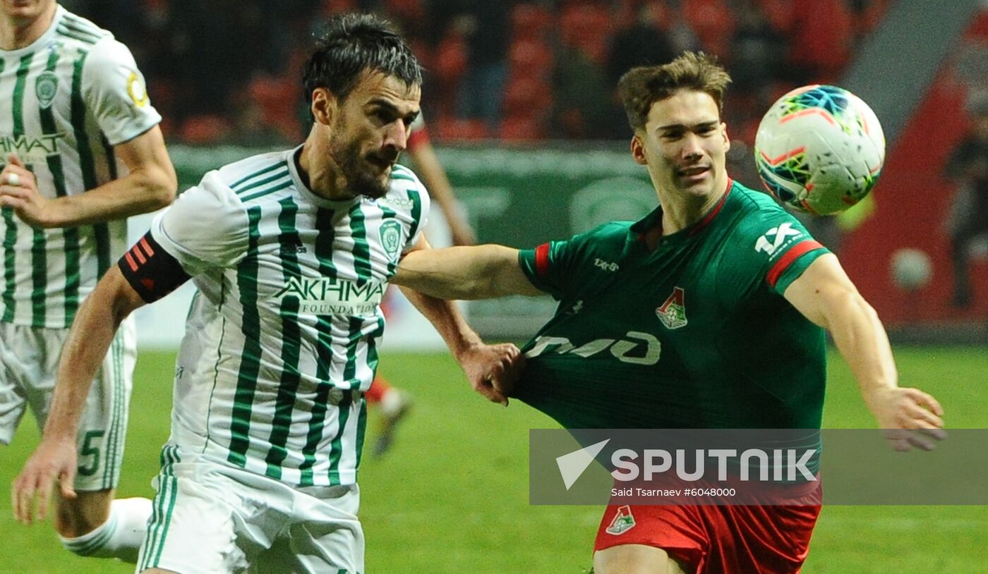 Russia Soccer Premier-League Akhmat - Lokomotiv