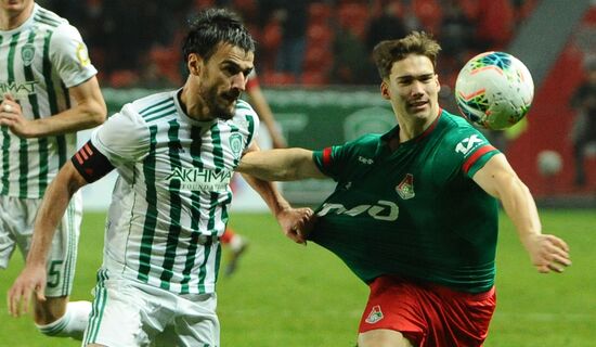 Russia Soccer Premier-League Akhmat - Lokomotiv