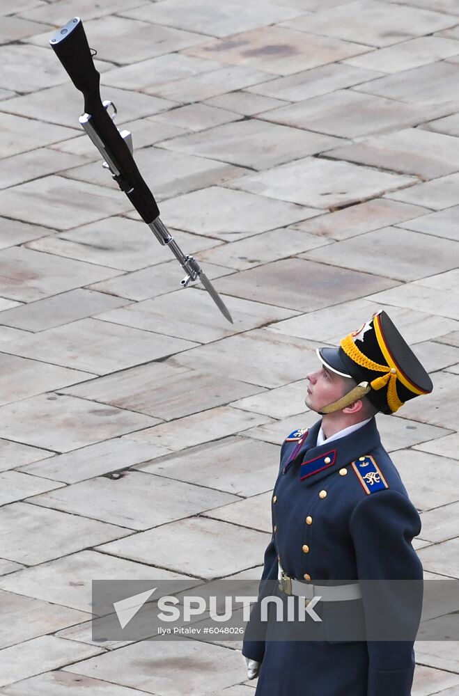 Russia Changing Of The Guard Ceremony
