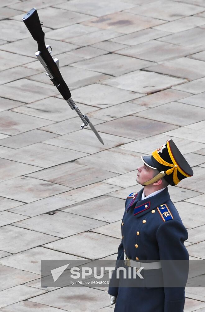 Russia Changing Of The Guard Ceremony