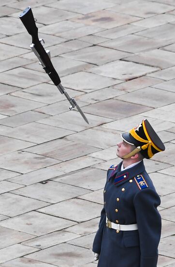 Russia Changing Of The Guard Ceremony