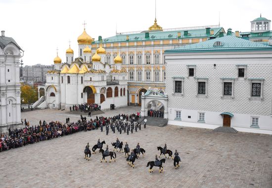 Russia Changing Of The Guard Ceremony