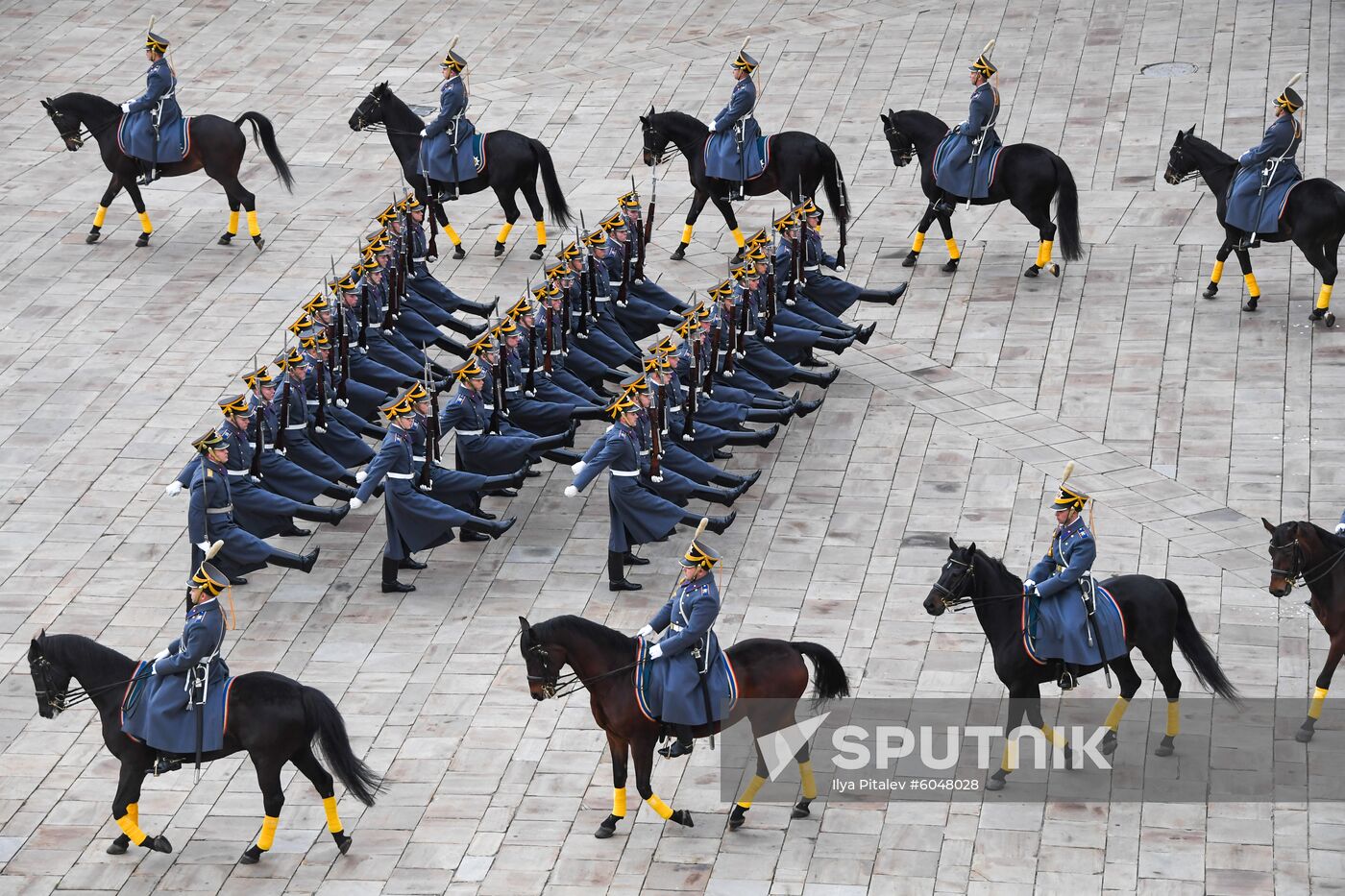 Russia Changing Of The Guard Ceremony