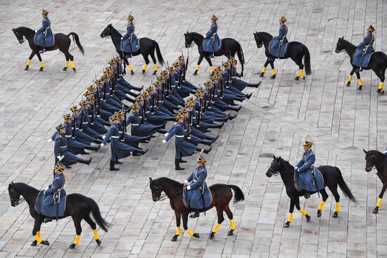Russia Changing Of The Guard Ceremony