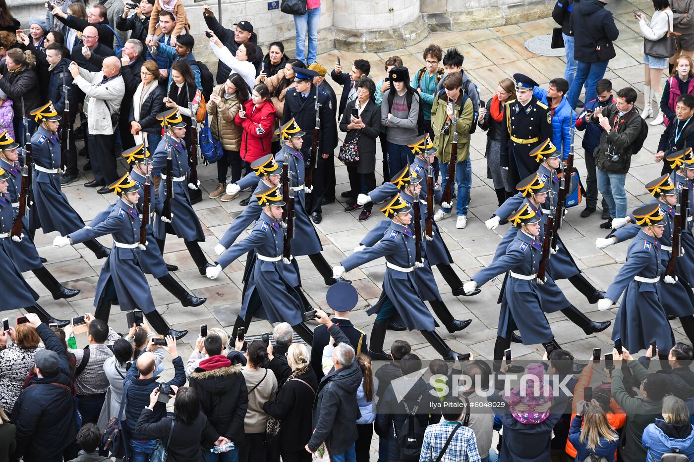 Russia Changing Of The Guard Ceremony