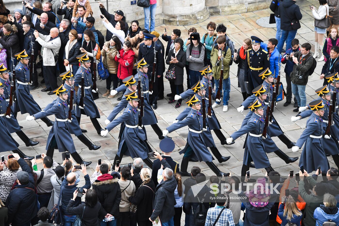 Russia Changing Of The Guard Ceremony