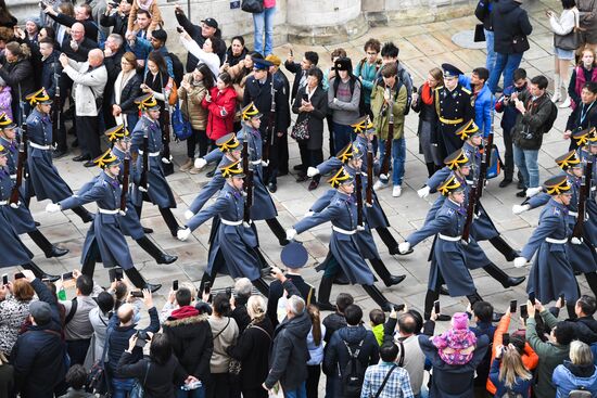 Russia Changing Of The Guard Ceremony