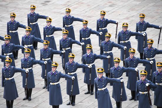 Russia Changing Of The Guard Ceremony