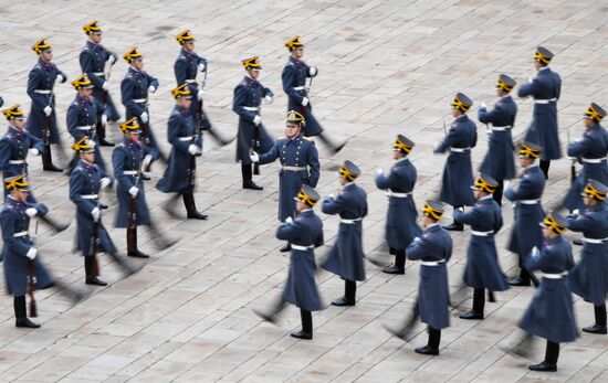 Russia Changing Of The Guard Ceremony