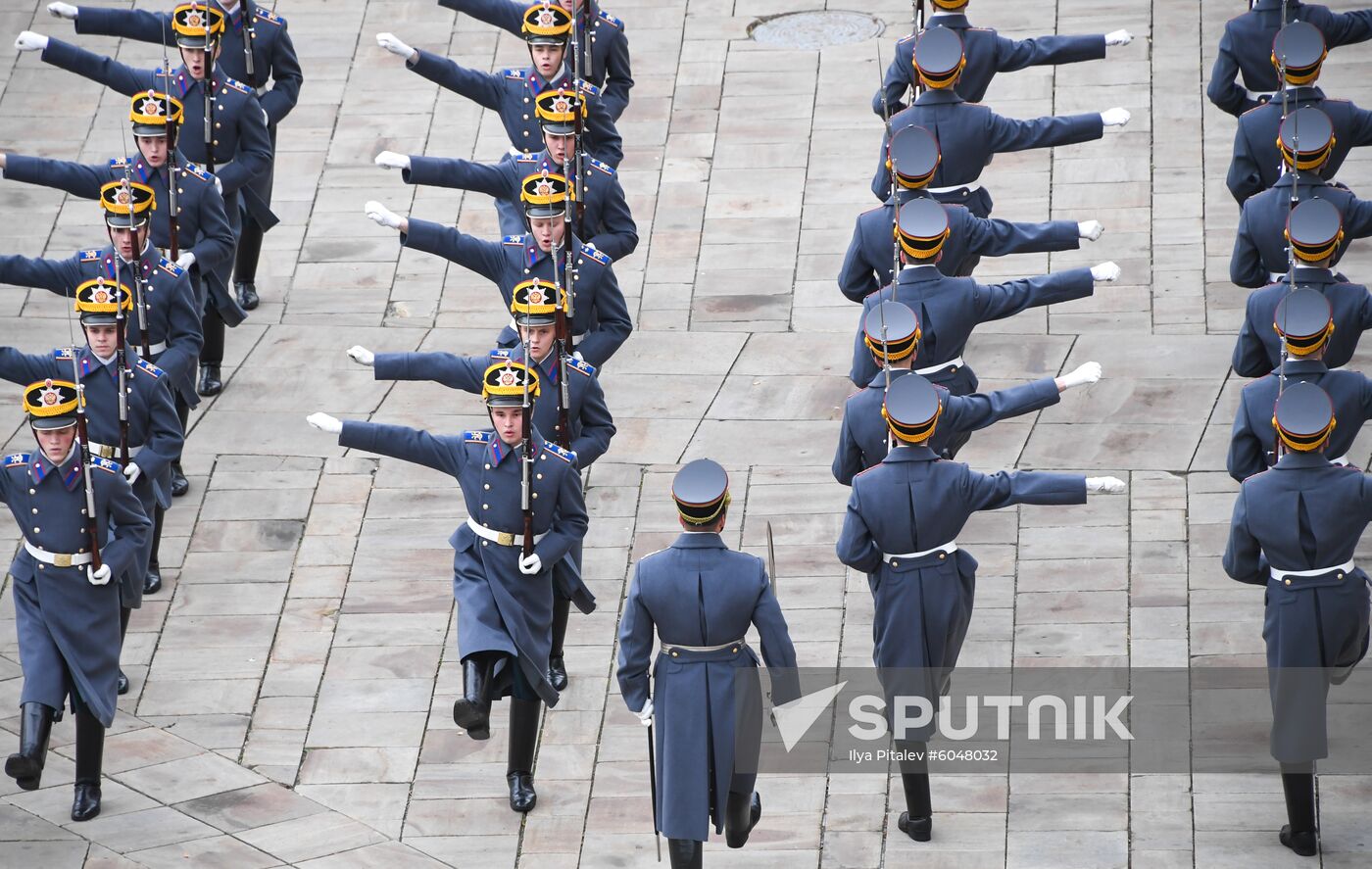 Russia Changing Of The Guard Ceremony