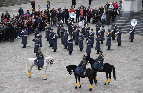 Russia Changing Of The Guard Ceremony