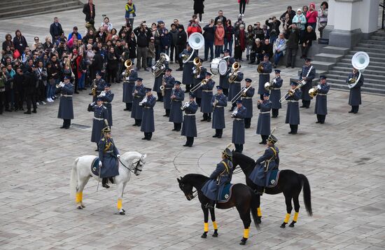 Russia Changing Of The Guard Ceremony