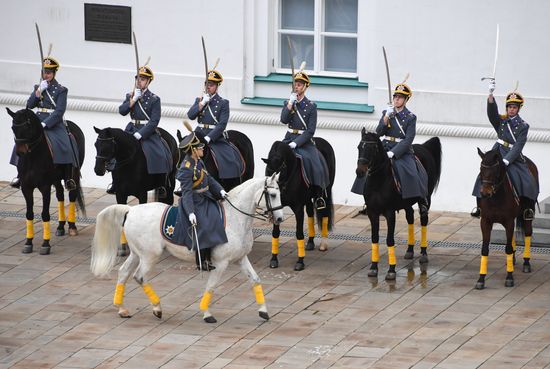 Russia Changing Of The Guard Ceremony