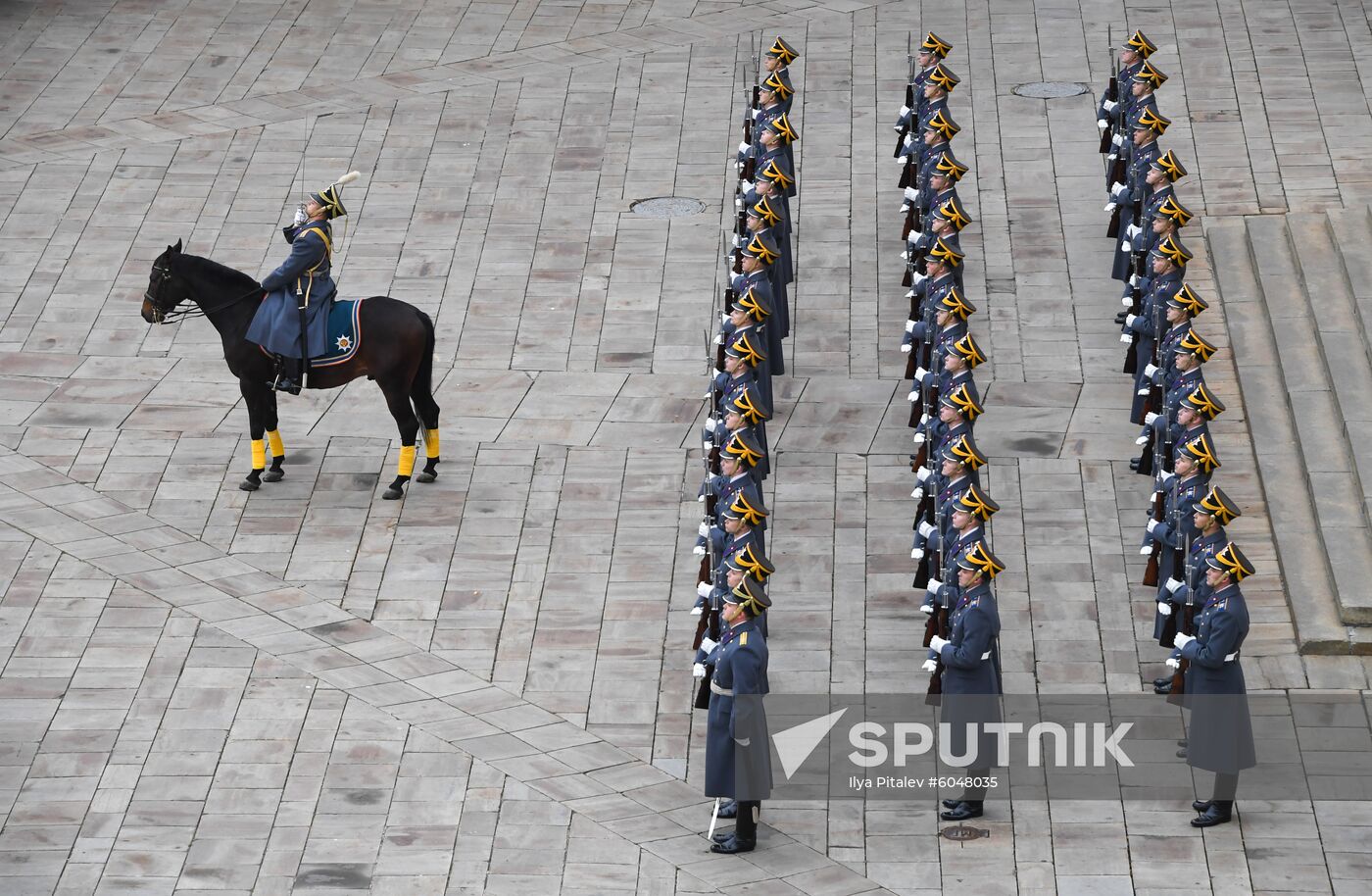 Russia Changing Of The Guard Ceremony