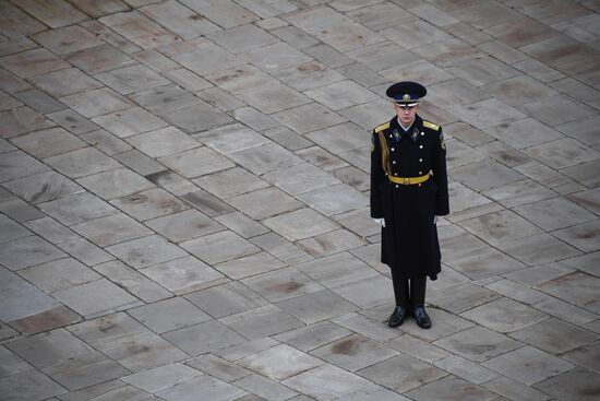 Russia Changing Of The Guard Ceremony