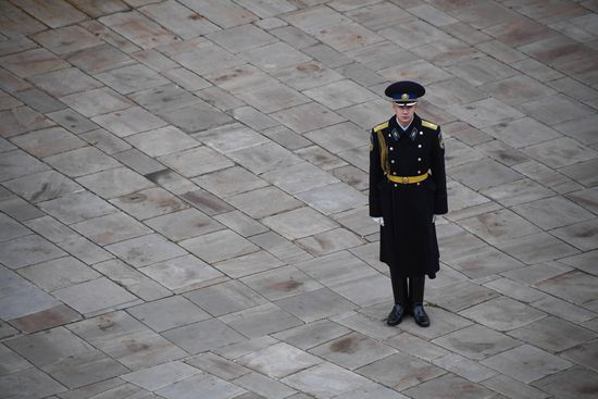 Russia Changing Of The Guard Ceremony
