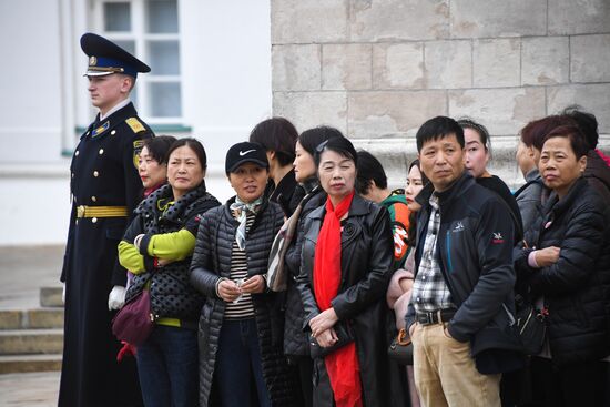 Russia Changing Of The Guard Ceremony