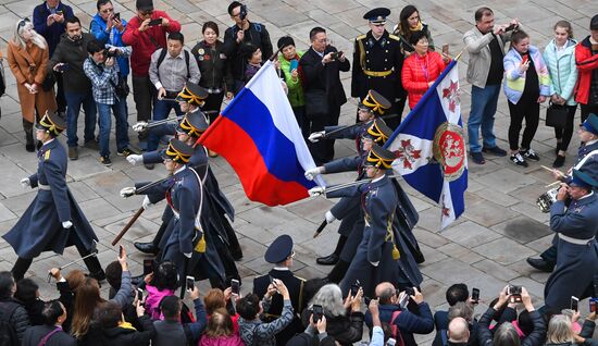 Russia Changing Of The Guard Ceremony