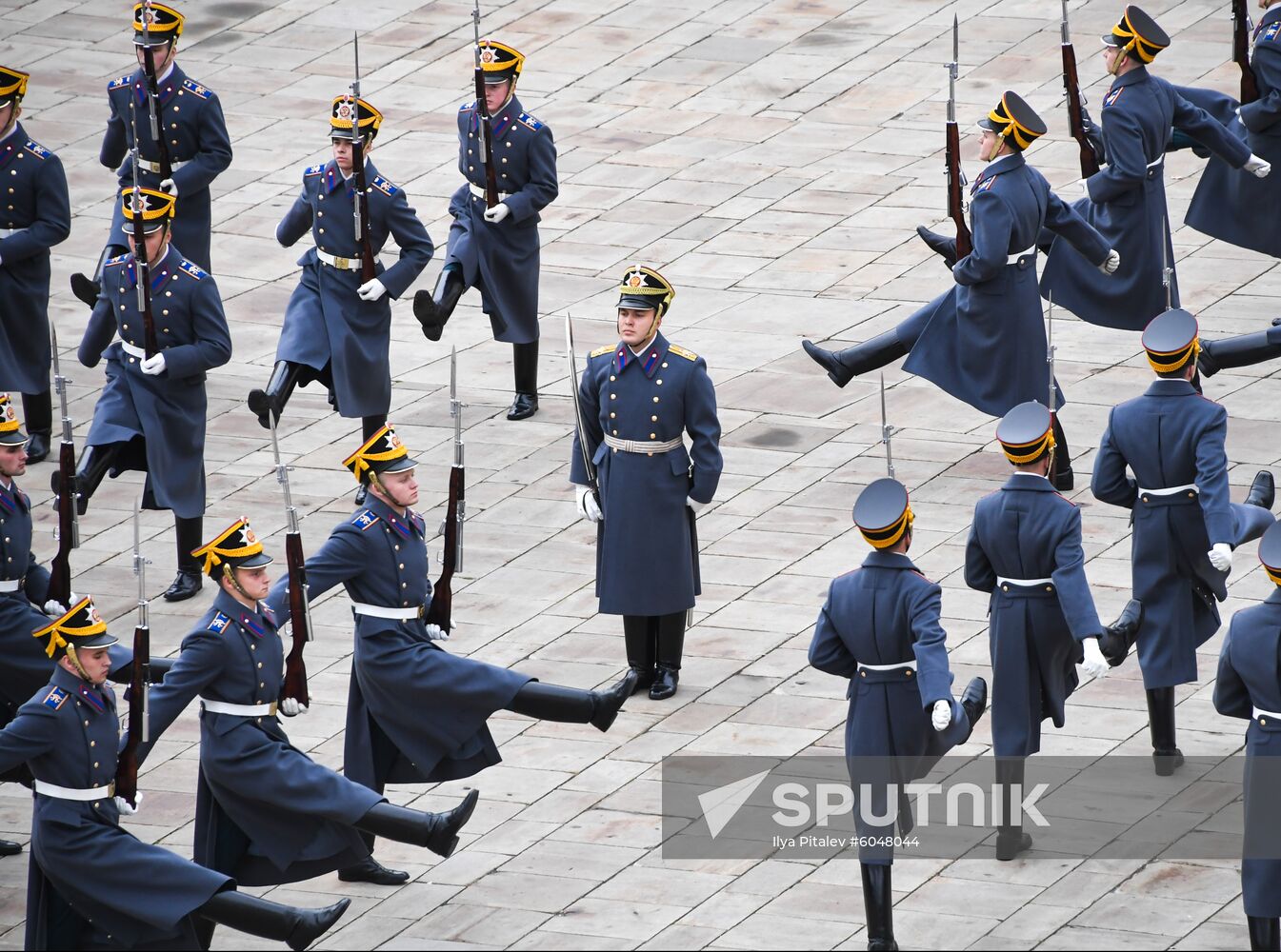 Russia Changing Of The Guard Ceremony