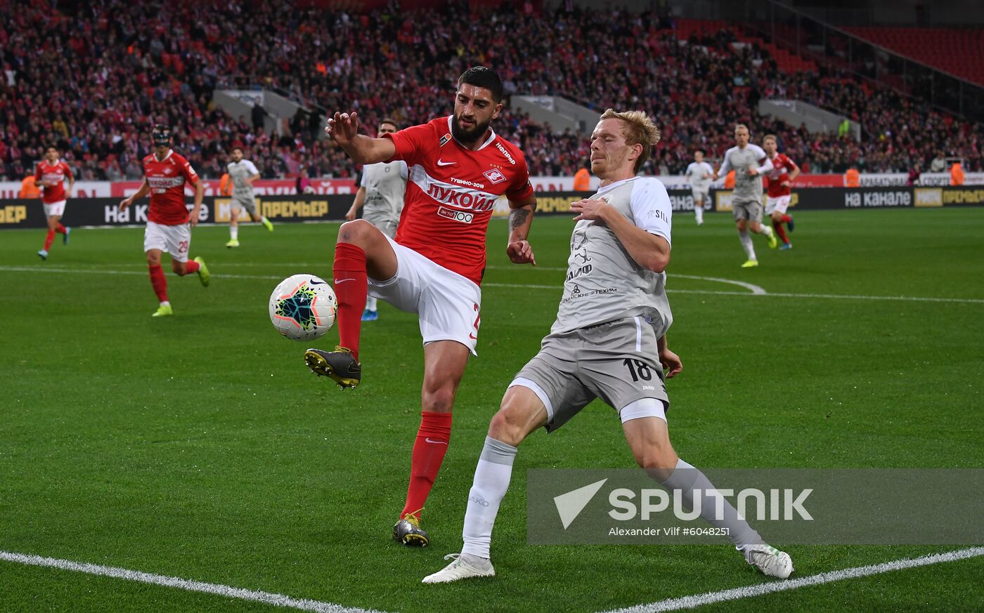 Russia Soccer Premier-League Spartak - Rubin