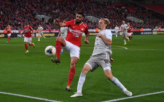 Russia Soccer Premier-League Spartak - Rubin