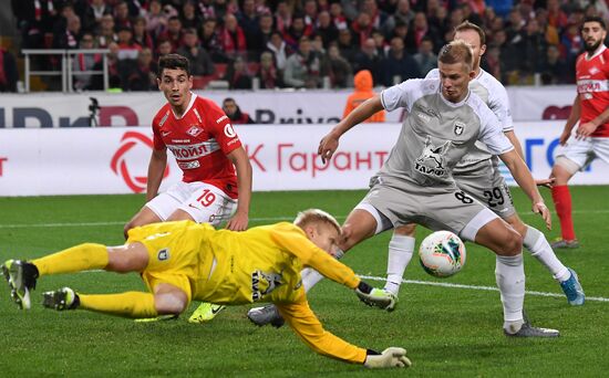 Russia Soccer Premier-League Spartak - Rubin