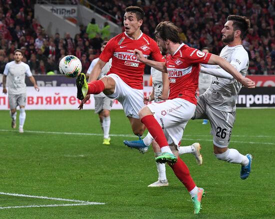 Russia Soccer Premier-League Spartak - Rubin