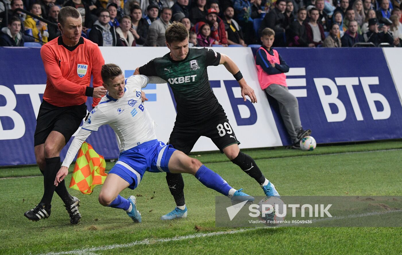Russia Soccer Premier-League Dynamo - Krasnodar