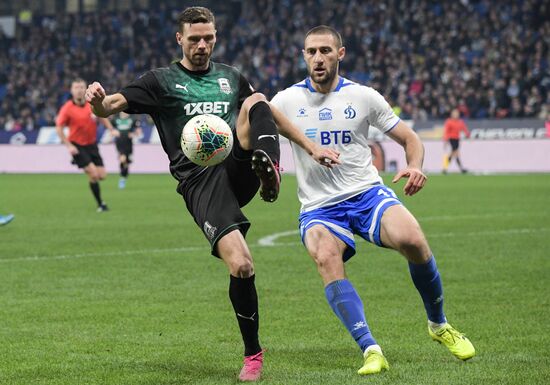 Russia Soccer Premier-League Dynamo - Krasnodar