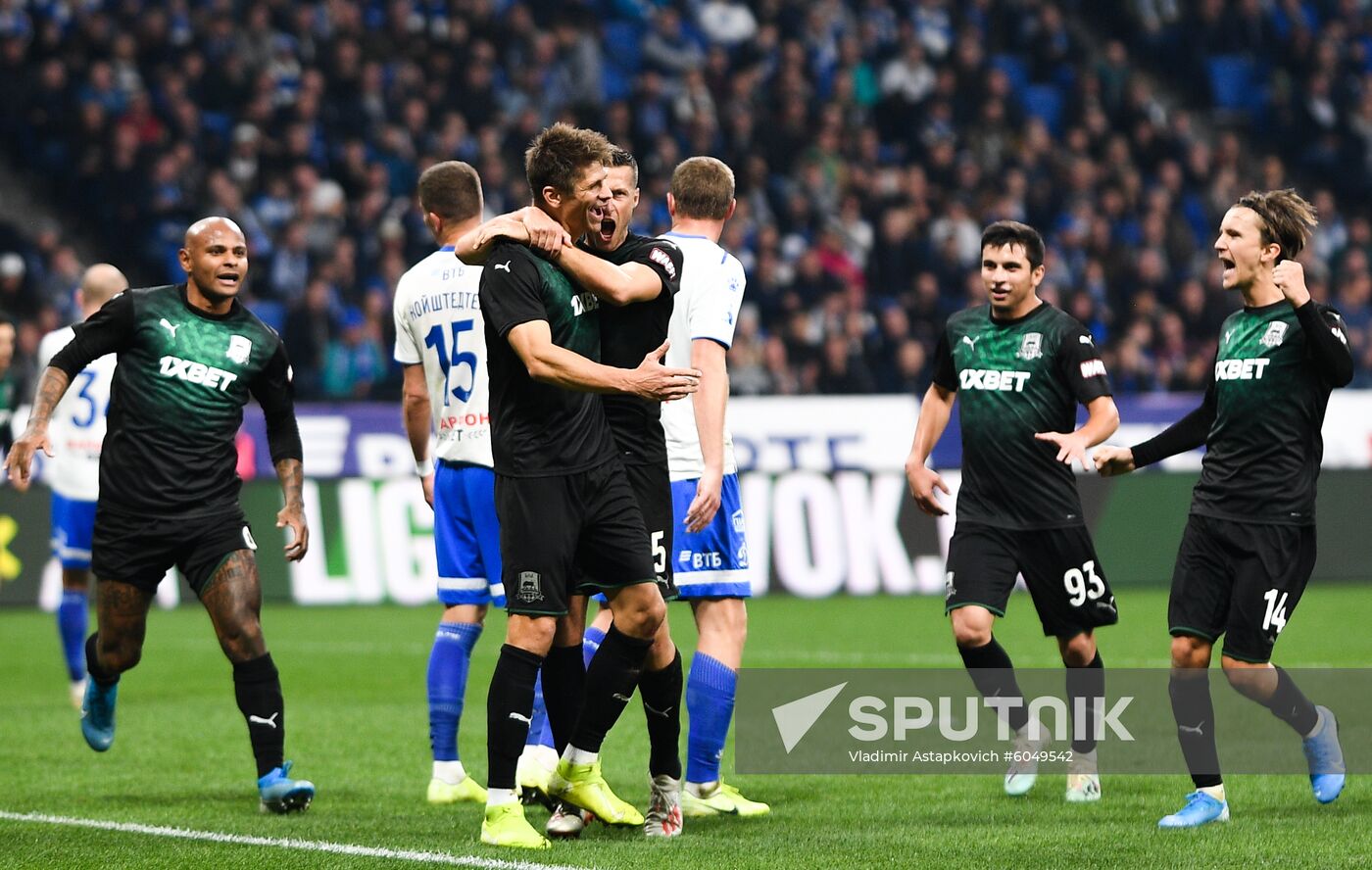Russia Soccer Premier-League Dynamo - Krasnodar