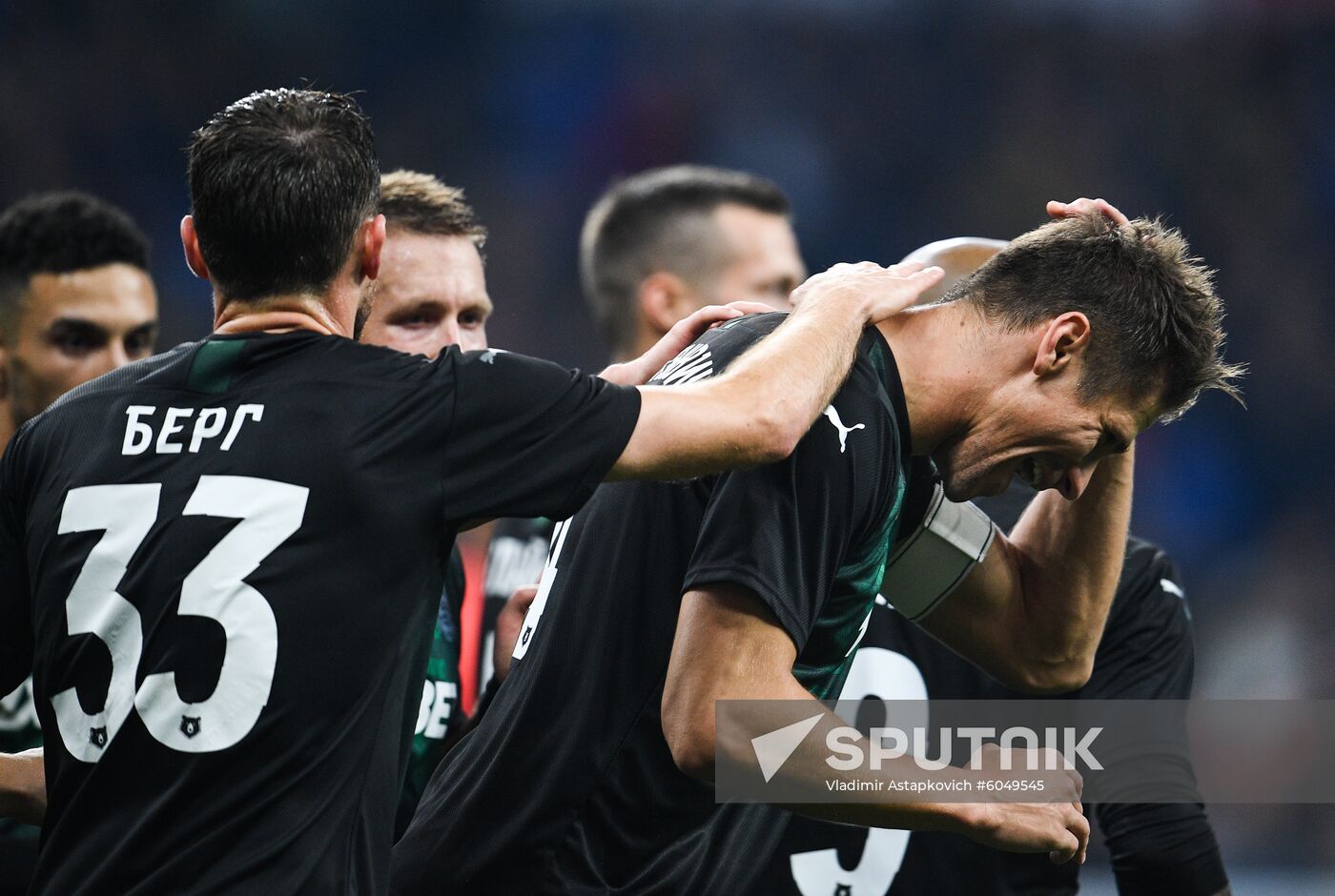 Russia Soccer Premier-League Dynamo - Krasnodar
