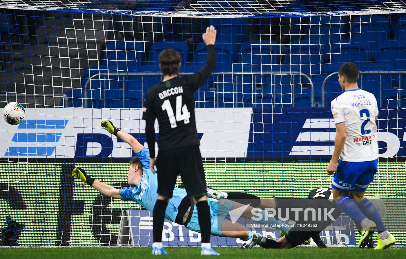 Russia Soccer Premier-League Dynamo - Krasnodar
