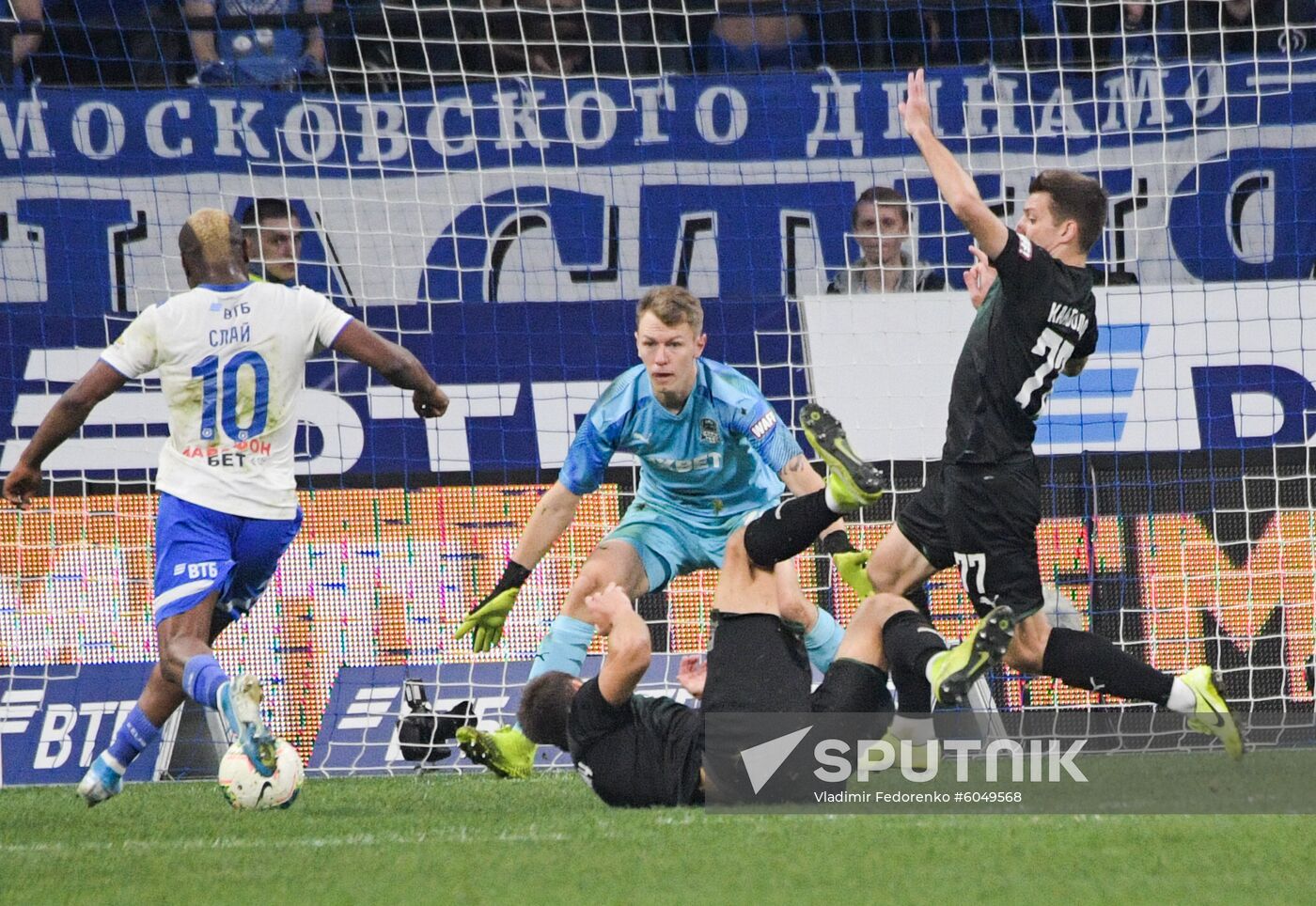 Russia Soccer Premier-League Dynamo - Krasnodar