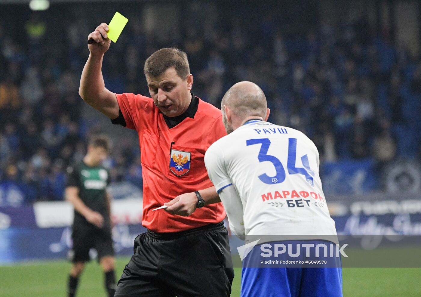 Russia Soccer Premier-League Dynamo - Krasnodar
