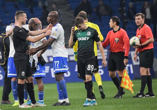 Russia Soccer Premier-League Dynamo - Krasnodar