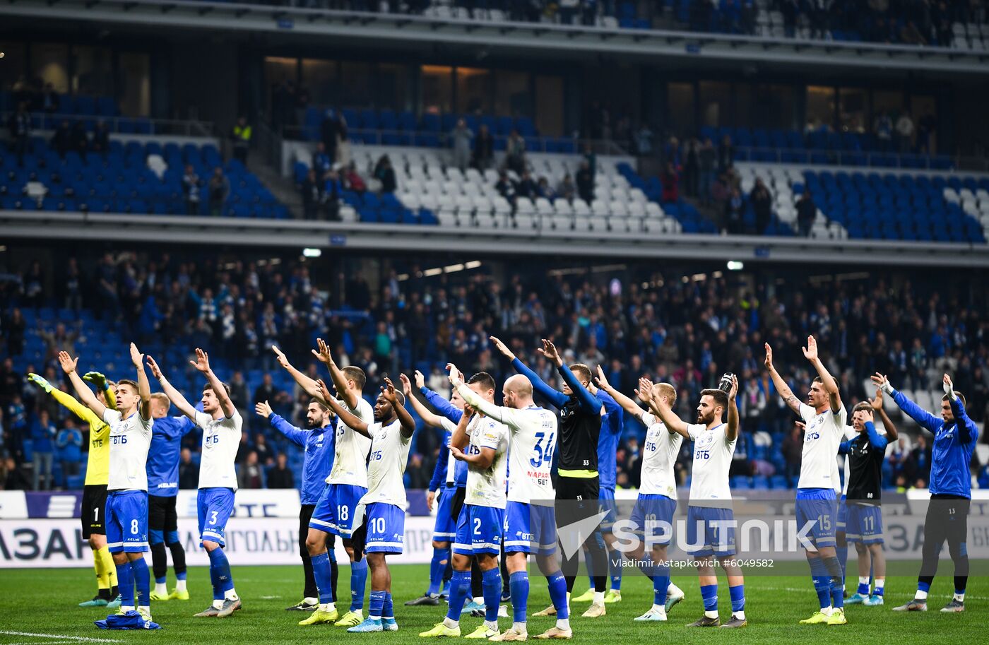 Russia Soccer Premier-League Dynamo - Krasnodar