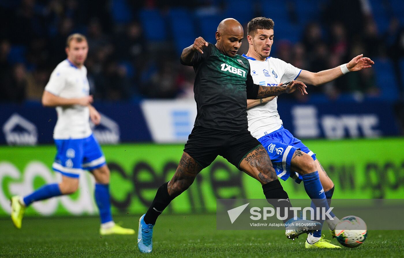 Russia Soccer Premier-League Dynamo - Krasnodar