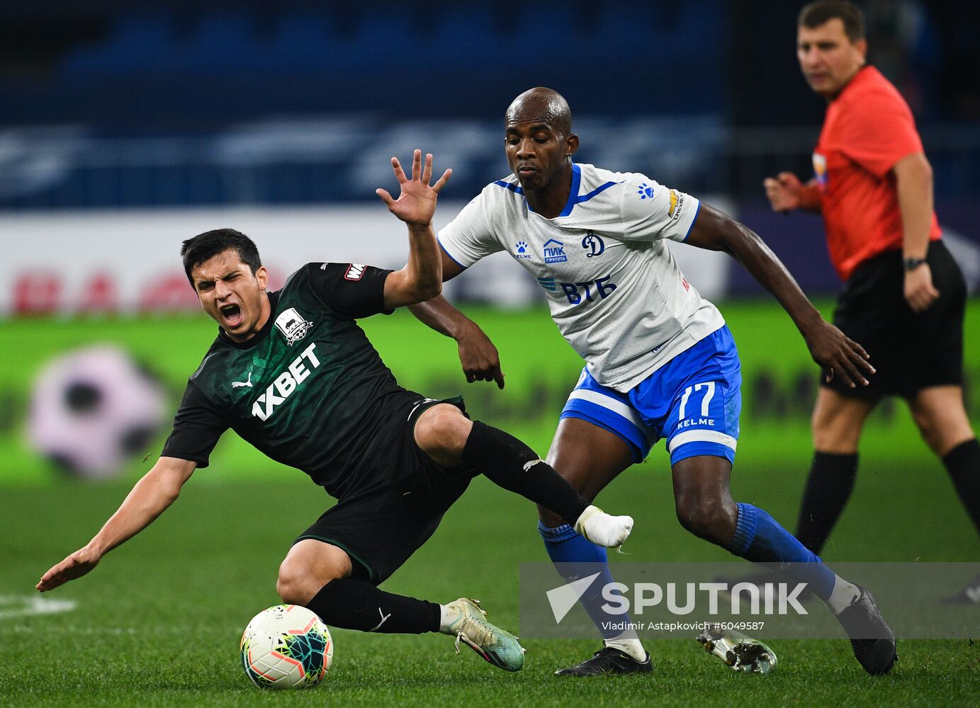 Russia Soccer Premier-League Dynamo - Krasnodar